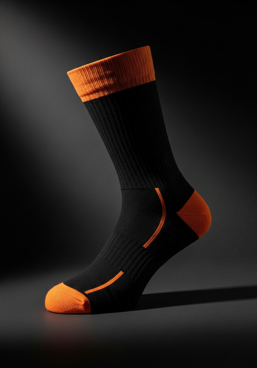 Athletic crew socks - custom socks