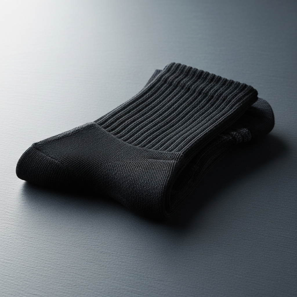 classic black sock - classic black crew