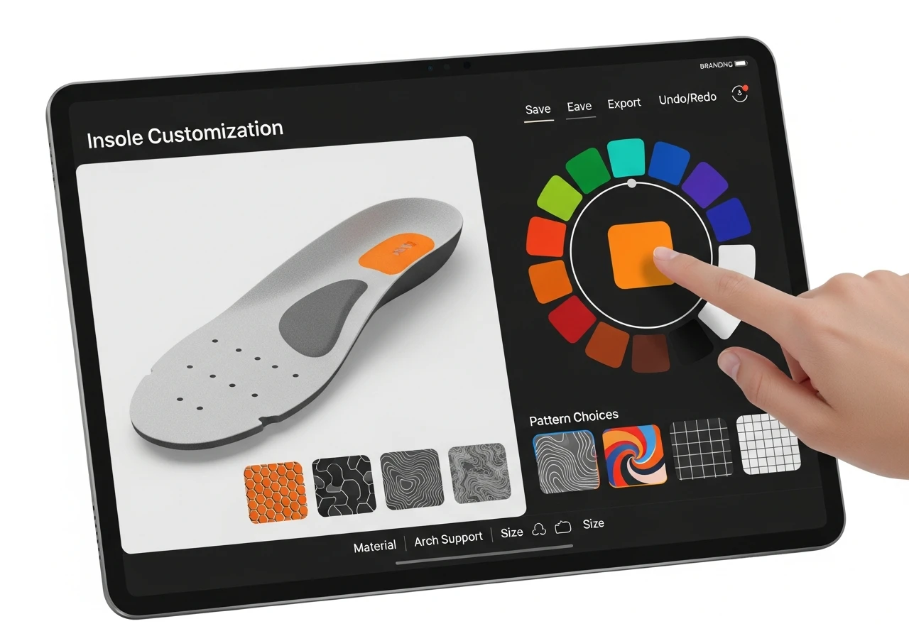 Design - custom insoles